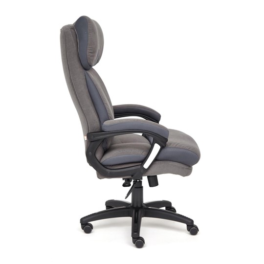 Компьютерное кресло DUKE флок/ткань, серый/серый, 29/TW-12 арт.14039 в Чите - изображение 2