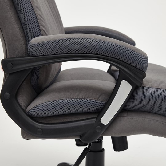 Компьютерное кресло DUKE флок/ткань, серый/серый, 29/TW-12 арт.14039 в Чите - изображение 22