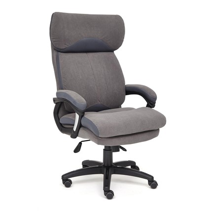 Компьютерное кресло DUKE флок/ткань, серый/серый, 29/TW-12 арт.14039 в Чите - изображение