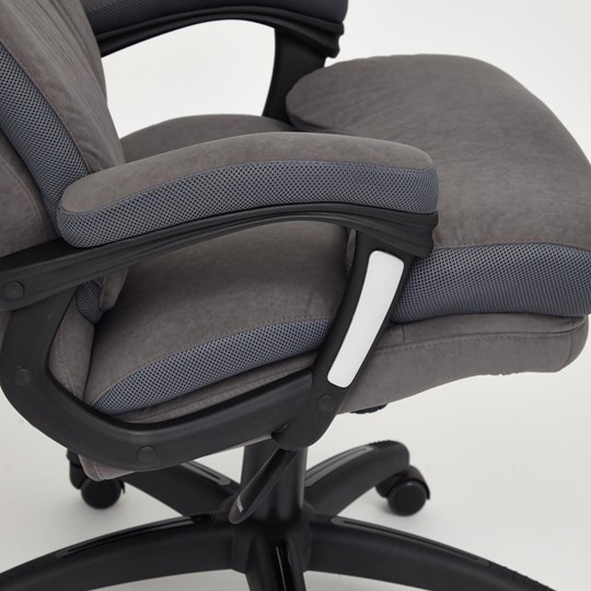 Компьютерное кресло DUKE флок/ткань, серый/серый, 29/TW-12 арт.14039 в Чите - изображение 9