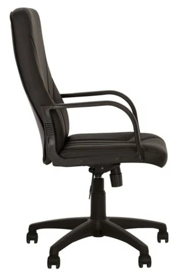 Компьютерное кресло MANAGER (PL64) экокожа ECO-30, черная в Чите - изображение 2