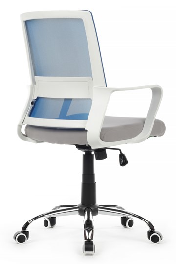 Кресло RCH 1029MW, серый/синий в Чите - изображение 3
