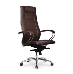 Кресло офисное Samurai Lux-2 MPES Темно-коричневый в Чите