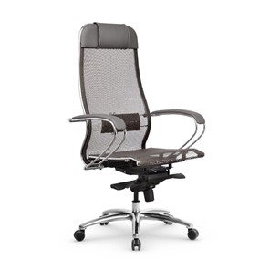 Кресло офисное Samurai S-1.04 MPES Светло-коричневый / Серый в Чите