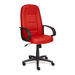 Компьютерное кресло СН747 кож/зам, красный, арт.7707 в Чите