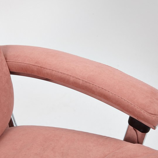 Офисное кресло SOFTY LUX флок, розовый, арт.13952 в Чите - изображение 12