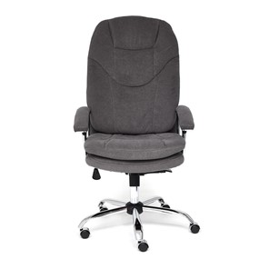Офисное кресло SOFTY LUX флок, серый, арт.13591 в Чите - предосмотр 1