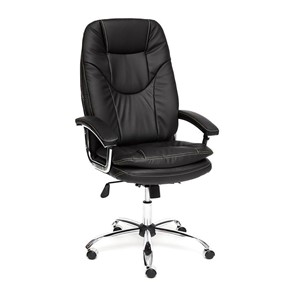 Офисное кресло SOFTY LUX кож/зам, черный, арт.12902 в Чите