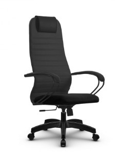 Офисное кресло SU-BK130-10 PL темно-серый/черный в Чите