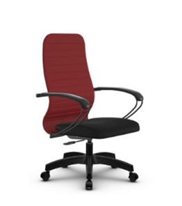 Кресло компьютерное SU-CK130-10P PL красный/черный в Чите