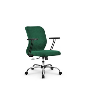 Кресло SU-Mr-4/подл.109/осн.003  зеленый в Чите