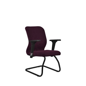 Офисное кресло SU-Mr-4/подл.200/осн.008 сливовый в Чите