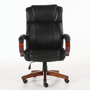 Кресло Brabix Premium Magnum EX-701 (дерево, рециклированная кожа, черное) 531827 в Чите