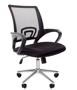 Офисное кресло CHAIRMAN 696 CHROME Сетка TW-01 (черная) в Чите