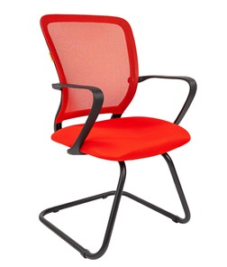Кресло компьютерное CHAIRMAN 698V Сетка TW (красный) в Чите