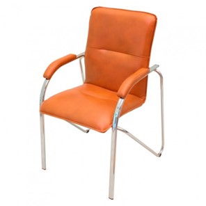 Кресло для офиса Самба СРП-036МП Эмаль оранжевый в Чите - предосмотр