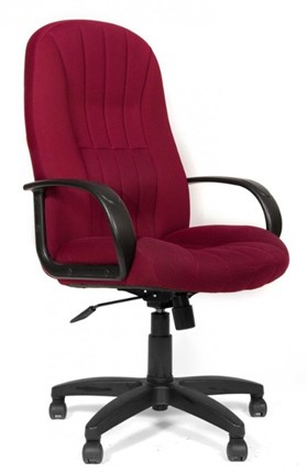 Компьютерное кресло CHAIRMAN 685, ткань TW 13, цвет бордо в Чите - изображение