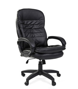 Кресло офисное CHAIRMAN 795 LT, экокожа, цвет черный в Чите