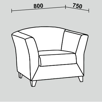 Кресло для отдыха Нео 50 в Чите - изображение 2