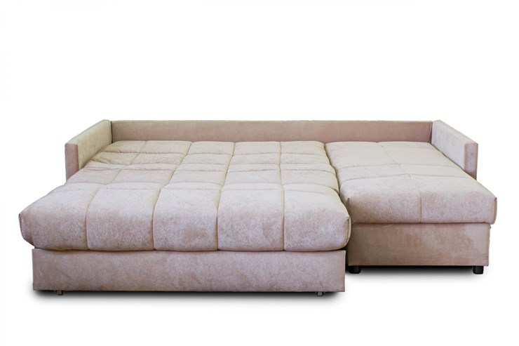 Угловой диван Аккордеон 043, 1400 с оттоманкой 700, TFK в Чите - изображение 1