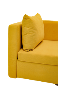 Мягкий диван левый Тедди желтый в Чите - предосмотр 5