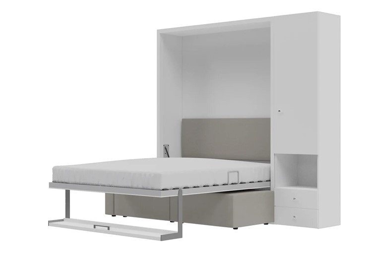 Диван Кровать-трансформер Smart (КД 1400+ШП), шкаф правый, левый подлокотник в Чите - изображение 3