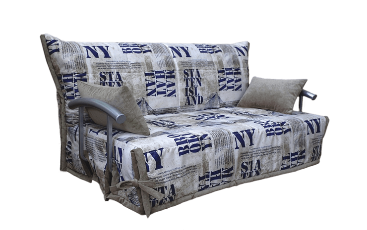 Прямой диван Аккордеон с боковинами, спальное место 1400 в Чите - изображение 2