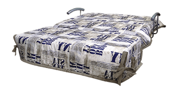 Прямой диван Аккордеон с боковинами, спальное место 1400 в Чите - предосмотр 1