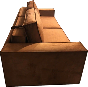 Прямой диван Лофт БЛ2-БП2 (НПБ/Еврокнижка) в Чите - предосмотр 4