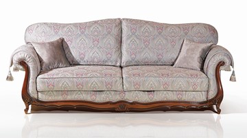 Прямой диван Лондон (4) четырехместный, механизм "Пума" (НПБ) в Чите