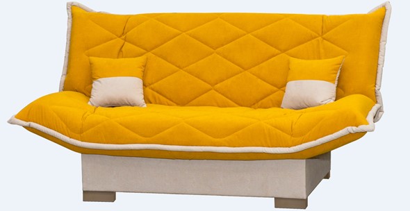 Прямой диван Нео 43 БД Пружинный Блок в Чите - изображение
