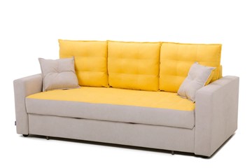 Прямой диван Рио 3 с двумя декоративными подушками в Чите