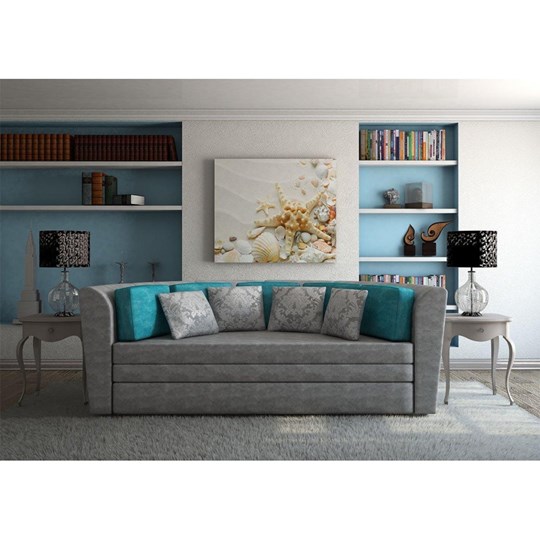 Круглый диван-кровать Смайл в Чите - изображение 3