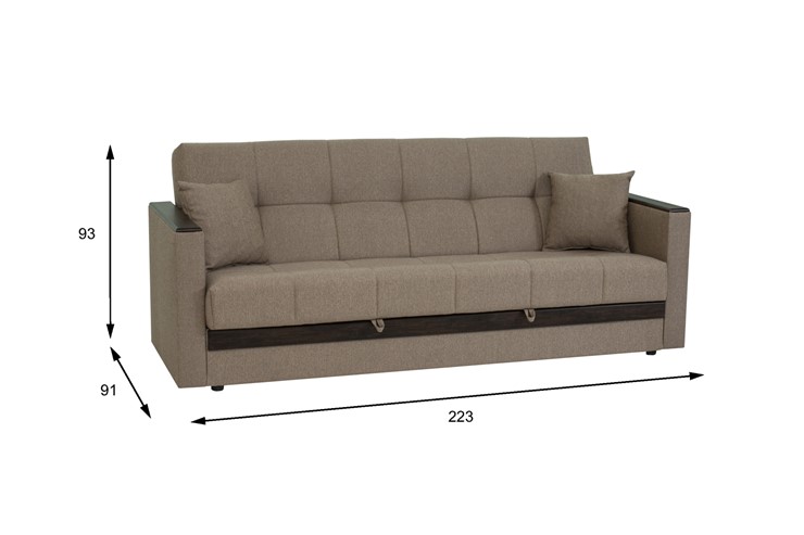 Прямой диван Бетти БД в Чите - изображение 2
