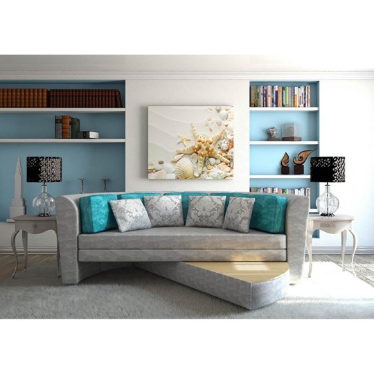Круглый диван-кровать Смайл в Чите - изображение 4