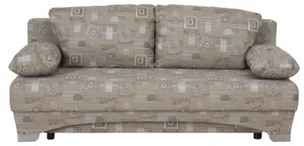 Прямой диван Нео 27 БД пружинный блок в Чите - изображение 2