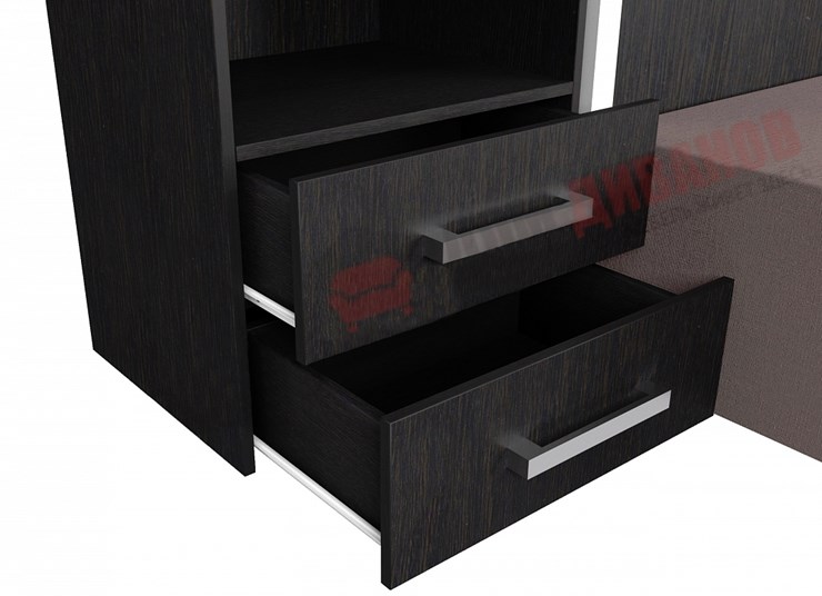Диван Кровать-трансформер Smart (ШЛ+КД 1400+ШП), 2 шкафа, без подлокотников в Чите - изображение 3