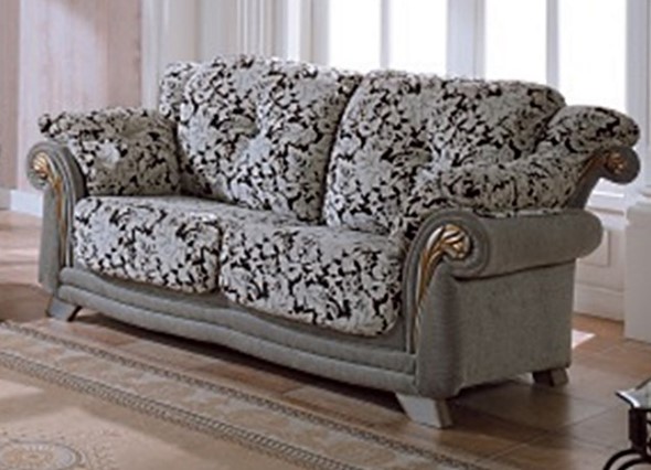Прямой диван Неаполь, ДБ3 в Чите - изображение