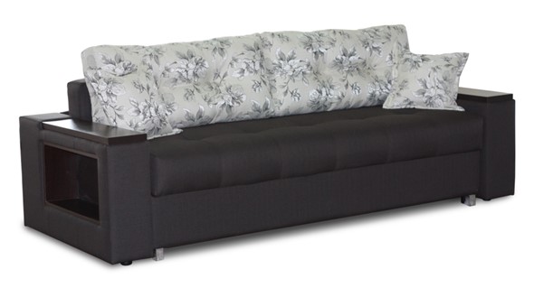 Прямой диван Леон Люкс (с 1 баром) в Чите - изображение
