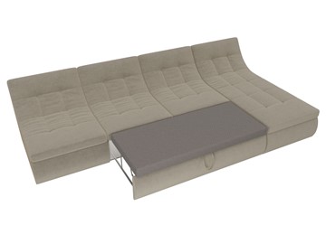Модульный раскладной диван Холидей, Бежевый (микровельвет) в Чите - предосмотр 6