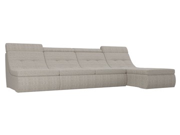 Большой модульный диван Холидей люкс, Корфу 02 (рогожка) в Чите