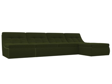 Модульный раскладной диван Холидей, Зеленый (микровельвет) в Чите