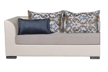 Секция без раскладки Доминго, 2 большие подушки, 1 средняя (угол слева) в Чите