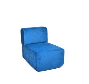Кресло Тетрис 50х80х60, синий в Чите