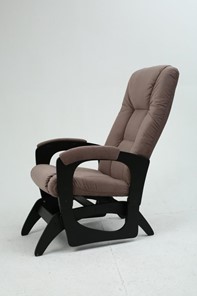 Кресло-качалка Леон маятниковая, ткань AMIGo кофе с молоком 29-Т-КМ в Чите