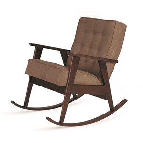 Кресло-качалка Ретро (темный тон / 05 - коричневый) в Чите