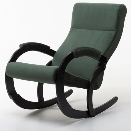 Кресло-качалка Корсика, ткань Amigo Green 34-Т-AG в Чите - изображение