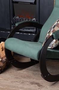 Кресло-качалка Корсика, ткань Amigo Green 34-Т-AG в Чите - предосмотр 6