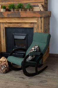 Кресло-качалка Корсика, ткань Amigo Green 34-Т-AG в Чите - предосмотр 7