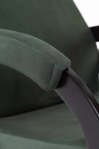 Кресло-качалка в гостиную Марсель, ткань Amigo Green 33-Т-AG в Чите - предосмотр 4